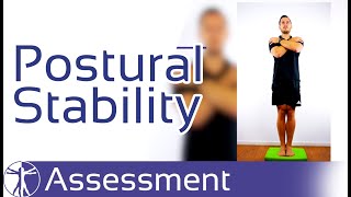 Postural Stability Assessment  Cervicogenic Dizziness [upl. by Ainomar70]