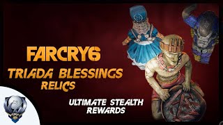 Triada Blessing the Relic Quest in Far Cry 6 Stealth Rewards and Oluso the Black Panther Amigo [upl. by Ebeohp]