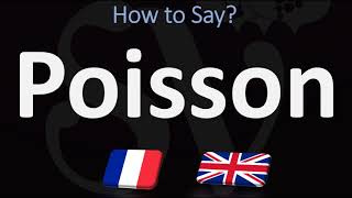 How to Pronounce Poisson Distribution Equation French [upl. by Aennyl]