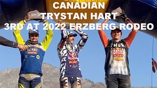 Trystan Hart 3rd at 2022 Erzberg Rodeo [upl. by Adnahsam971]