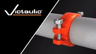 Victaulic Original Grooved Coupling Assembly Animation [upl. by Tichon]