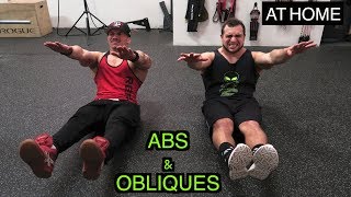 Intense 5 Minute At Home Abs amp Obliques Workout [upl. by Crifasi729]