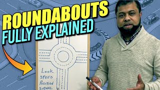 Roundabouts driving lessons  How to deal with roundabouts  Learning to drive [upl. by Auqinehs]