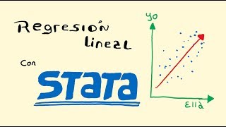 Como hacer una Regresion Lineal con STATA [upl. by Ecnaralc]