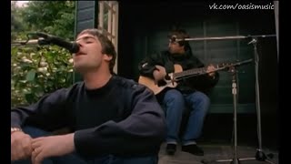 Oasis  Whatever  Live Forever  Stand by me MTV Acoustic Live [upl. by Seek20]