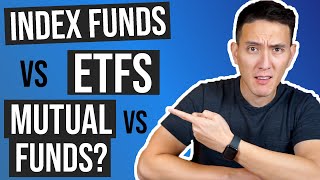 Index Funds vs ETFs vs Mutual Funds  Whats the Difference amp Which One You Should Choose [upl. by Aceissej]