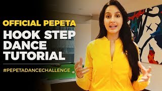 Nora Fatehi  Official Pepeta Hook Step Dance Tutorial [upl. by Mika]