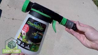 How to use the Chameleon Sprayer  Lawn Serv [upl. by Einneg]