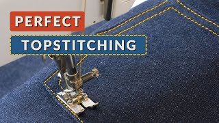 Sew Perfect Topstitching 8 Things You Need To Know [upl. by Sainana]