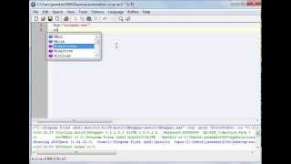 4 How to Open Notepad Send Text Save Text and Close Automatically using Autoit [upl. by Erkan]