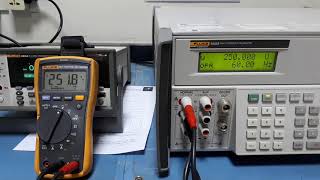 Fluke Multimeter calibration [upl. by Ahcurb212]