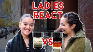 LA NUIT DE LHOMME EDP vs EDT Womens Reactions To YSL FragranceCologne [upl. by Penland]