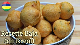 Recette Baja Mauricien en Kreol  Bhajia Special Ramadan [upl. by Cormack380]