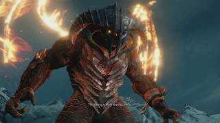 Middleearth Shadow of War Balrog quotTar Gorothquot Boss Fight 5 [upl. by Anahsar]