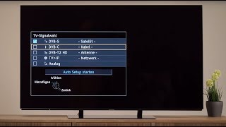 Einrichten von DVBS 4K UHD TV  Tutorial  Panasonic Academy [upl. by Anirdnaxela]