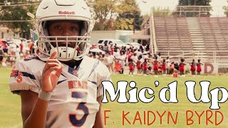 Mic’d Up f Kaidyn Byrd 2023  Southside  Duquesne 10u  grimeyprod [upl. by Harriot893]