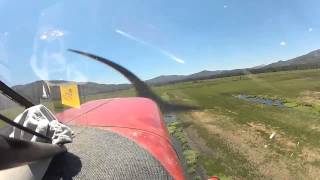 Airplane Crash InCockpit Footage Stinson 1083 [upl. by Haraf]