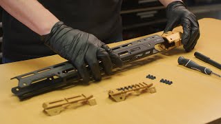 How To Install The GRIDLOK Handguard [upl. by Chlori]