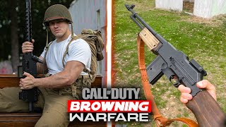 Airsoft WW2 M1918 BAR  Browning M1919 Squad Support Gameplay [upl. by Aitekram]