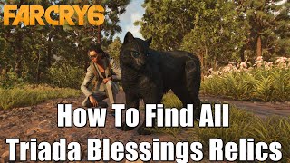 How To Find All Triada Blessings Relics And Get Oluso The Ghost Panther  Far Cry 6 [upl. by Assila]