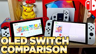 OLED Nintendo Switch Comparison amp Unboxing [upl. by Iba75]