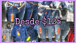 2 proveedores de pantalones de mezclilla en Chiconcuac pantalón Colombiano Mom jeans distroyer [upl. by Inaluahek]