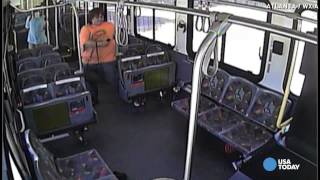 Video shows moment train crashes into MARTA [upl. by Nediarb]