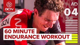 Indoor Cycling Workout  60 Minute Endurance Intervals Fitness Training [upl. by Marten]