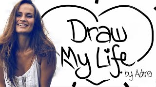 Draw My Life  Adina Rivers  MyTinySecrets [upl. by Sum]