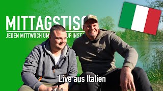 🇮🇹🍕 Zusammen mit MAD MAX in Italien live vom Wasser  Mittagstisch 164 [upl. by Demmahom]