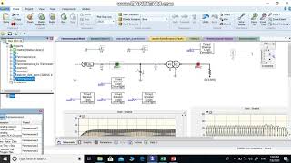 PSCAD  Capacitor bank Inrush current [upl. by Nnazil]