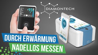 Einstichsloses Blutzuckermessen mit dem DBase von Diamontech [upl. by Revart8]