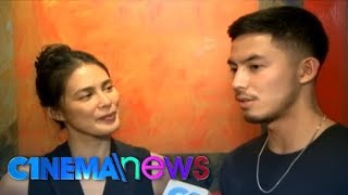 CINEMANEWS Tony Labrusca and Angel Aquino share reason on saying yes to Glorious [upl. by Rudwik]