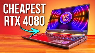 The Cheapest RTX 4080 Gaming Laptop MSI GP68 Review [upl. by Speroni]