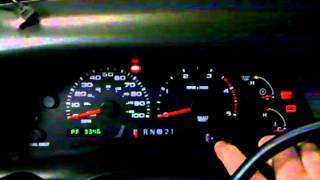 Instrument Cluster Self Test [upl. by Onairotciv]