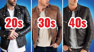 The PERFECT Leather Jacket For Your Age [upl. by Izak]