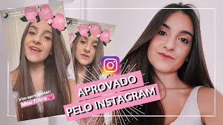 COMO CRIAR O SEU PRÓPRIO FILTRO PARA O INSTAGRAM STORIES 2020 l ATUALIZADO [upl. by Anitnemelc]