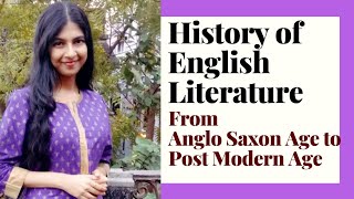 History of English Literature  All the Literary Ages explained [upl. by Agemo623]