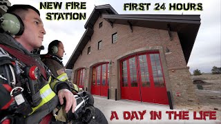 First 24 Hours in a New Fire Station  A Day in the Life [upl. by Adnohsal]