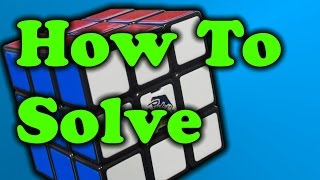 How to Solve a Rubiks Cube  Easy Method [upl. by Nittirb]