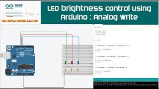 LED Projects For Beginners  LED Brightness Control Using Arduino [upl. by Elodie]