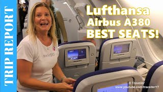 Review Lufthansa 🇩🇪 Airbus A380 Upper Deck Economy Class Flight 🇩🇪 Bangkok Suvarnabhumi to Frankfurt [upl. by Othilia184]