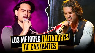 10 Mejores imitadores de cantantes famosos [upl. by Nhabois]