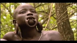 Documentary Ethiopia Mursi people English [upl. by Hescock415]