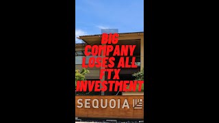 Sequoia Capital Loses ENTIRE Investment In FTX [upl. by Gass171]