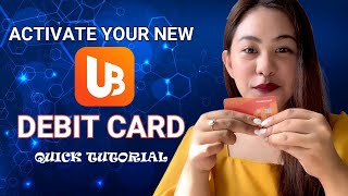 HOW TO ACTIVATE NEW UNION BANK DEBIT CARD ONLINE  HOMEBASED JOB PH [upl. by Orsino333]