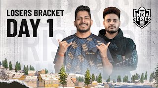 HINDI BGIS 2023 Losers Bracket  Day 1  BGMI [upl. by Hollyanne]