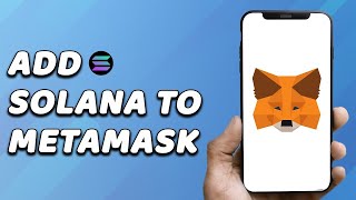 How To Add Solana To Metamask EASY [upl. by Ranice]