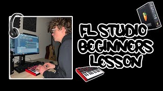 FL Studio Easy BEGINNER Tutorial Make Your First Beat [upl. by Ihel675]