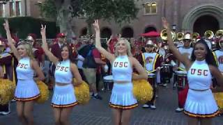 Tribute to Troy  2019 USC Marching Band and Cheer [upl. by Hannad665]